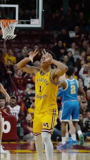 Isaac Asuma 3 | Gopher Basketball vs. UCLA