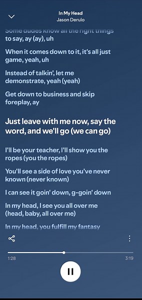 Jason Derulo - In My Head 🎵🎶 #Music #Lyrics #Spotify #JasonDerulo #InMyHead