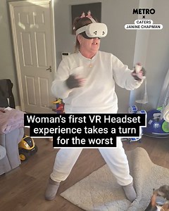 36K views · 86 reactions | You will always remember your first time... using a VR headset | Metro | Facebook