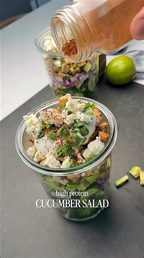 🥒HIGH PROTEIN CUCUMBER CHICKEN SALAD