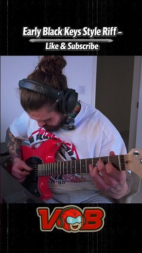 Black Keys Fingerpicking Guitar Riff - Travis Picking Technique