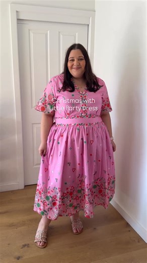 Sarah on Instagram: "@littlepartydress Christmas collection is now available online and here are my favourite pieces Outfit details Stephanie Pink Candy Crush Christmas Dress Nina Crimson Christmas Dress Milano Green Top Ally Aussie Stamps Christmas Skirt Michelle Candy Crush Christmas Dress Links will be in my stories ❤️ #ad #gifted #littlepartydress #christmas #christmasoutfits #holiday #curvystyle #styleinspiration #styleinspo #curvyfashion #size20style #ootd #plussizestyle #plussize #plussiz