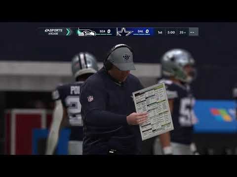 Madden NFL 21 (PS5) seahawks vs cowboys (CPU vs CPU)