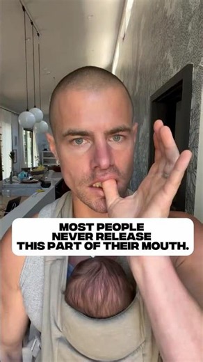 Most people never release this part of their mouth