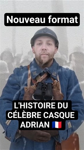 1914-1918: THE ADRIAN HELMET #ww2 #history #historia #history #youtubeshorts #war #soldier