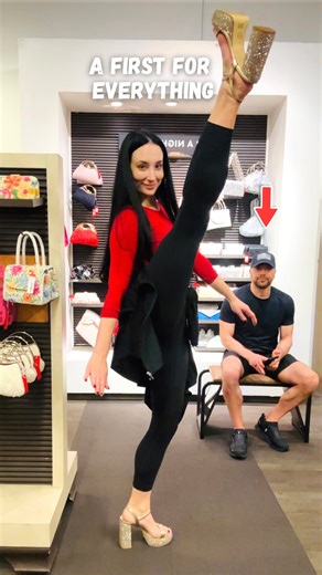 Avital Zeisler on Instagram: "First time brining my husband shoe shopping to show him what he is missing 😂 Anyways, self-defense tip on heels: 👉 Extremely hard to defend while standing 👉 Better to use them for kicking on your back 👉 Even better to have them in your hands for striking 👉 Best to keep your pumps in your bag and wear shoes you can run in if you need to get somewhere by foot Amazing shoes: @michaelkors Tights: @lululemon Top: @amazon 🙏🫶"