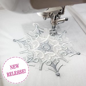 1.5K views · 3.6K reactions | Introducing Free Standing Snowflakes 1 & 2! ❄️ Each set includes 3 designs with the option for single or multiple thread colors... P.S. These sets are a part of our current sale! Visit our website for more details  | Designs by JuJu | Facebook