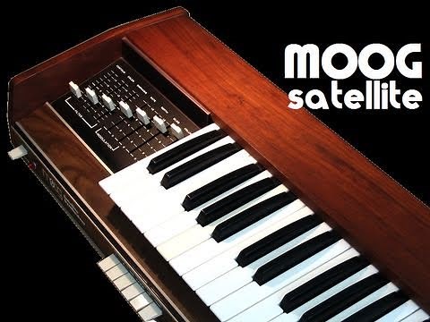 MOOG SATELLITE Demo Part 1 - Analog Synthesizer 1974