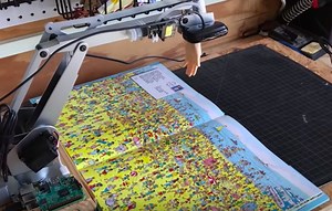 This Robot Uses Computer Vision to Find Waldo In 4.5 Seconds