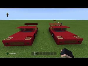 How to build a Ferrari F40 in MINECRAFT