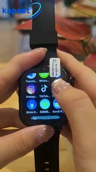 Kids eSIM Smartwatch: Use WhatsApp, Ins & Google Play – Stay Connected Easily!