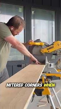 Installing ceiling beams.