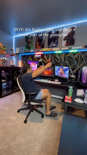 1.6M views · 10K reactions | What is everyone playing tonight? #theultimatenerd #gamingreels #gamingsetup #gamingroom #gamer #theultimatenerd #zelda #tearsofthekingdom | Dinocornel | Facebook