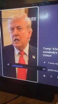 mTrumps interview about Bill Clinton