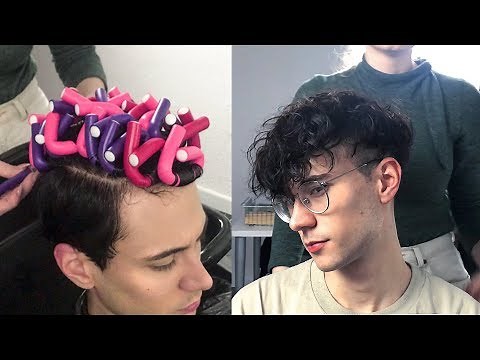 Korean Perm + Haircut (Part I) | Skin Faded Two Block Cut | Men's Hair | Ruben Ramos