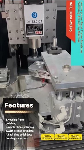 Jiutu Automatic Deep Scratch Removal Bezel Frame Polish Machine