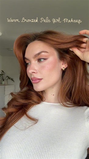 Bronzy Makeup for Pale Skin: GRWM!