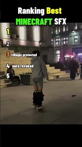 Epic Minecraft Sound Effects Fails💗💗! #ranking #funny #funnyvideos