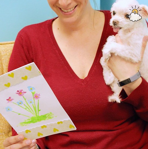 127K views · 335 reactions | Make an adorable Mother's Day card to give from furbaby to mom. | LittleThings | Facebook