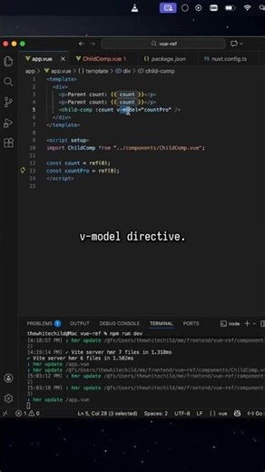 ref vs v-model: One Is NOT State You Own