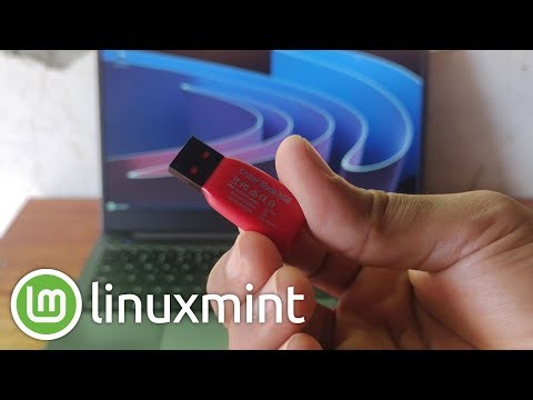 How to FORMAT USB Flash Drive in Linux Mint