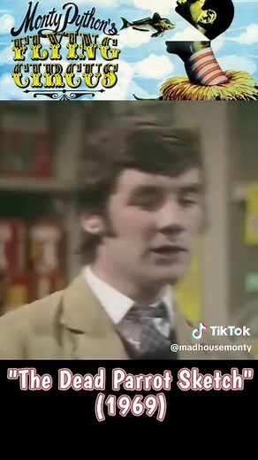 Legendary Dead Parrot Sketch from Monty Python