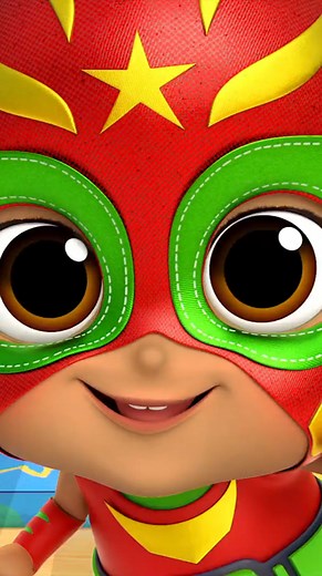 26K views · 172 reactions | Let's be superheroes for the day! #littleangel #cartoon #kids | Little Angel | Facebook