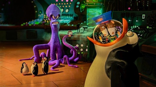 The penguins get kidnapped by Dave the octopus | Penguins of Madagascar