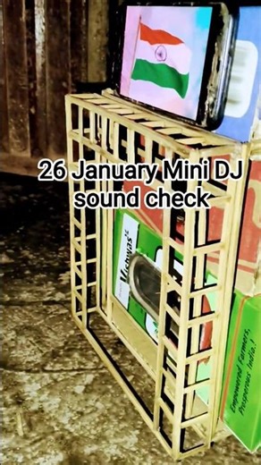 Mini DJ 26 January sound check remote control RC #trending #shorts #viral #india #republicday #reel