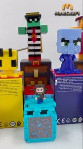 This Minecraft x McDonald’s Collab Is WILD 💥🎮 | All Toys Inside!