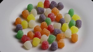 Download Rotating shot of gumdrop candy - CANDY GUMDROPS 024 for free
