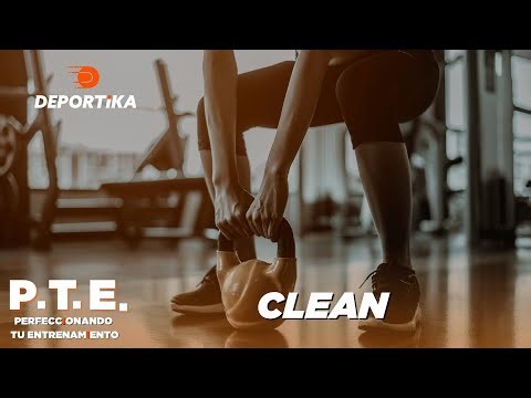 ¿Sabes como hacer el ejercicio clean con pesa rusa?