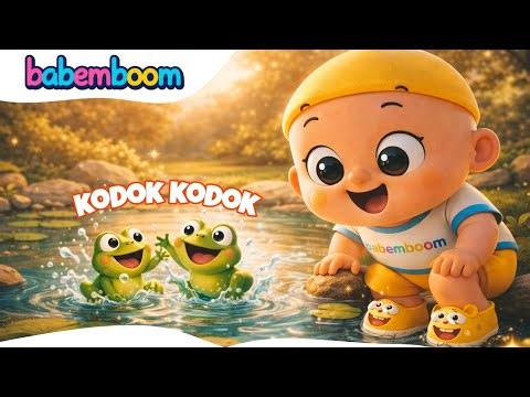 Animasi 3D Anak | Kodok kodok | Babemboom
