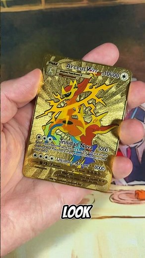 Revealing The STRONGEST & RAREST Golden Arceus Pokemon Cards!