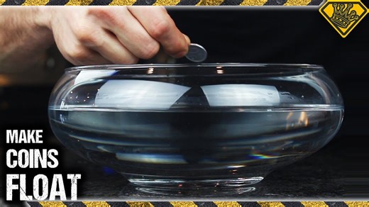 How Coins Can Float on Water—The Science Behind It