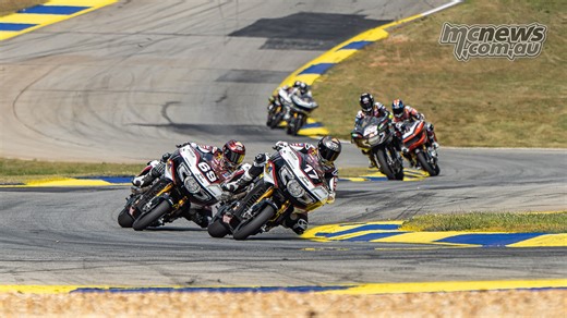 Hayden Gillim turned Road Atlanta into his own kingdom, storming to a King of the Baggers double and ripping the championship lead away in the process.
