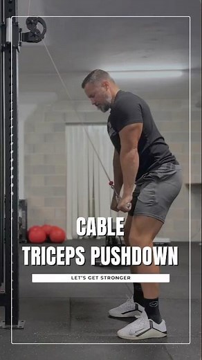 Cable Triceps Pushdown