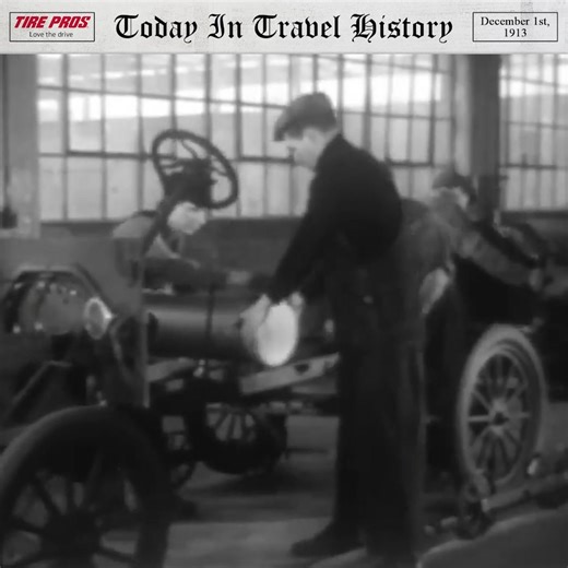 149K views · 3.4K reactions | It has been 110 years since Henry Ford successfully installed the first moving assembly line for the production of an automobile!  Watch this #TPHistory video to learn how the assembly impacted the auto industry! | Tire Pros | Facebook