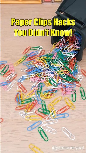 Paper Clips Hacks You Didn't Know！#shorts