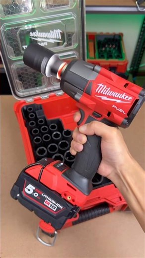 Milwaukee Impact + Battery + Sockets - All in One PACKOUT🔥😍#milwaukeetools #milwaukeepackout