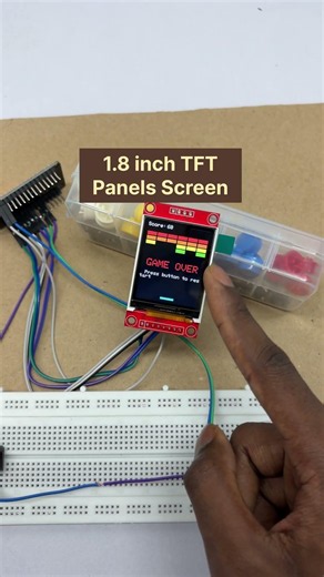 I Built a Pocket Arcade Machine on a Breadboard! 🎮👾
