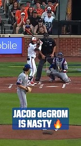 This Jacob deGrom changeup vs. Jackson Holliday was flat out unfair 🤮 | MLB