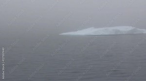 Typical growler - this low form of icebergs are most dangerous for ships. High Arctic latitudes