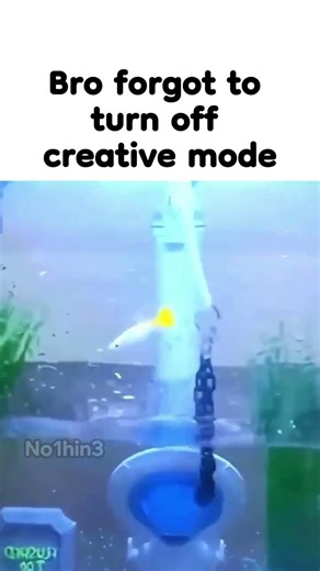 Bro forgot to turn off creative mode 🥀💔