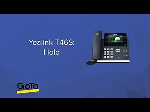 Yealink T46S: Hold