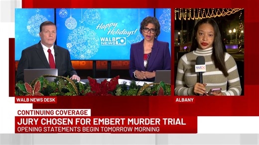🚨Day 2 ends in Susan Embert Re-Trial🚨 After two long days of jury selection in Dougherty County, the jury of 12 that'll decide the fate of the woman who was previously convicted of killing her husband in 2019 was chosen. For more, watch the video below! Web version 🔗 in comments! | Mackenzie Petrie