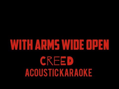 With arms wide open karaoke acoustic #trendingnow #karaoke #guitar #acousticguitar #hitsongs #trend