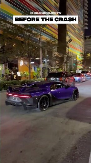 ALEX G's Bugatti Chiron Before And After The CRASH.