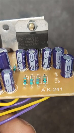 7297 ic amplifier board. 12 volt amplifier 15+15w .#amplifier