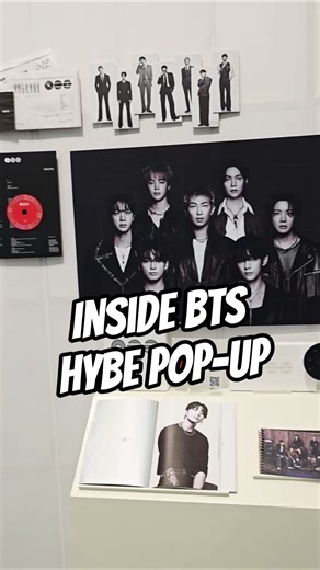 Inside BTS HYBE Pop-Up Store💜 Arirang Experience!‪@BTS‬ #bts #방탄소년단 #bts_arirang #btsarmy